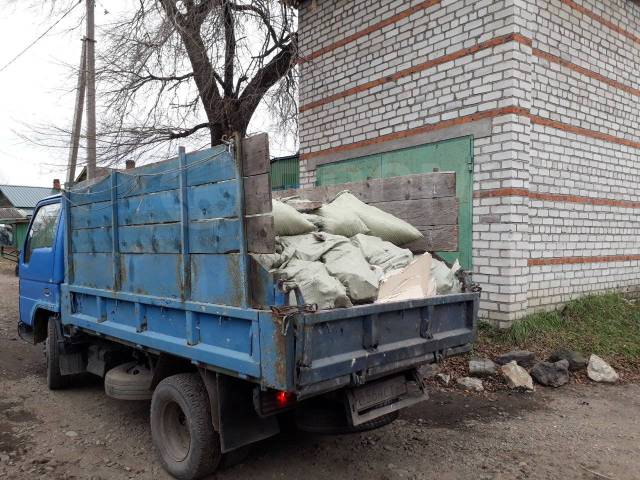 Вывоз мусора грузовым фургоном 3 тонны с утилизацией отходов в Мирном в октябре