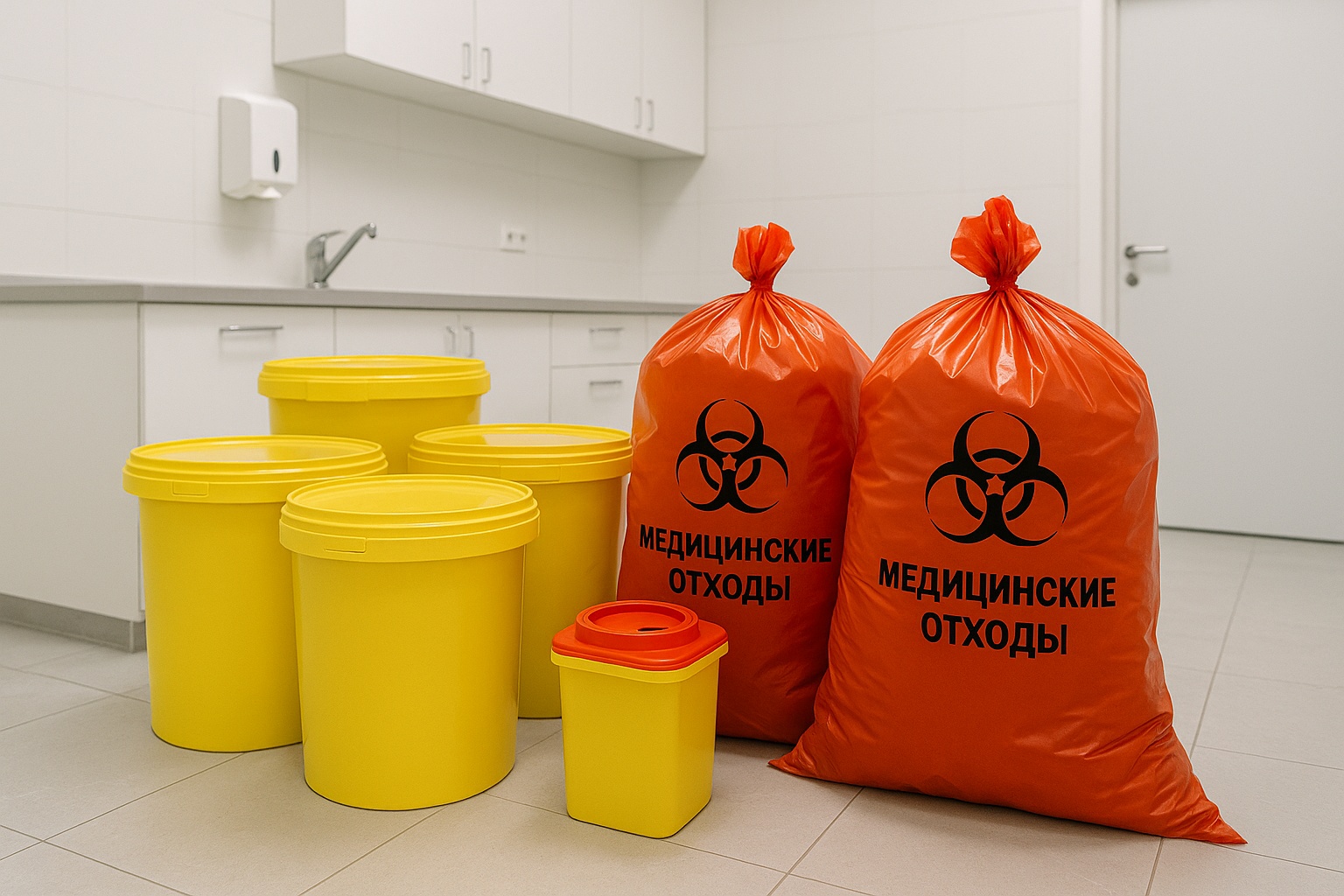 Утилизация медицинских и биологических отходов в Мирном – вывоз, сбор, лицензия, цены от 12 руб. – ПроМусор